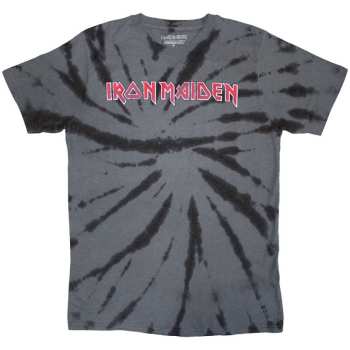 Merch Iron Maiden: Iron Maiden Unisex T-shirt: Logo (wash Collection) (small) S