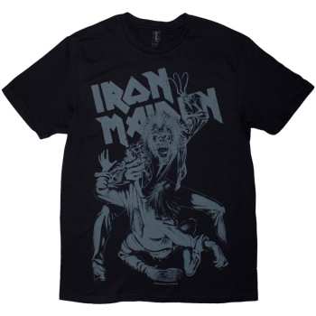 Merch Iron Maiden: Iron Maiden Unisex T-shirt: No Prayer Claw Jumbo Grey (black) (small) S