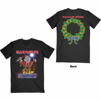 Merch Iron Maiden: Tričko No Prayer For Christmas  S