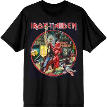 Merch Iron Maiden: Iron Maiden Unisex T-shirt: Paradise Club Circle (black) (small) S