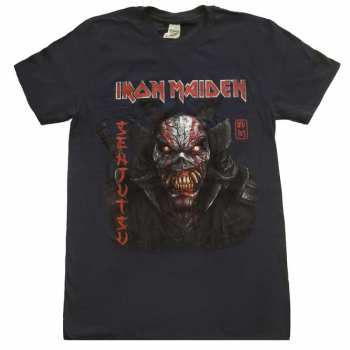 Merch Iron Maiden: Póló Senjutsu Back Cover Vertical Logo Iron Maiden
