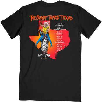 Merch Iron Maiden: Tričko The Beast Tames Texas  S