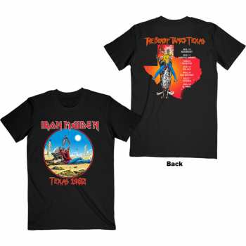 Merch Iron Maiden: Tričko The Beast Tames Texas  S