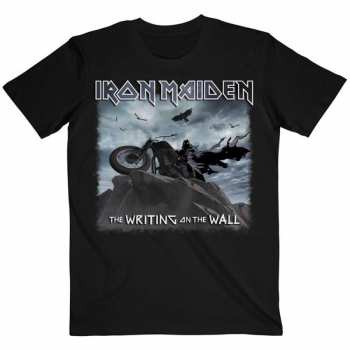 Merch Iron Maiden: Póló The Writing On The Wall Single Cover