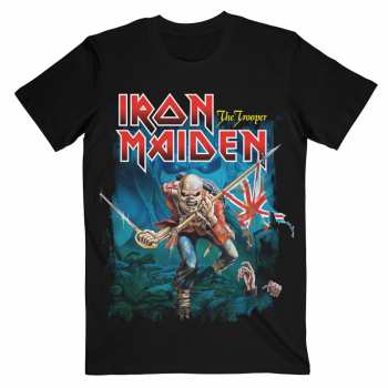 Merch Iron Maiden: Póló Trooper Eddie Large Eyes