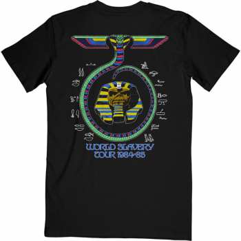 Merch Iron Maiden: Tričko World Slavery Tour '84 - '85  S