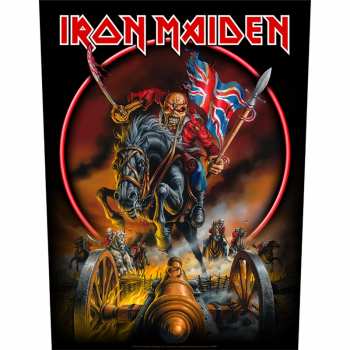 Merch Iron Maiden: Hátfelvarró England