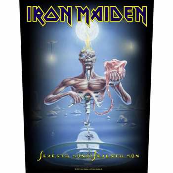 Merch Iron Maiden: Hátfelvarró Seventh Son