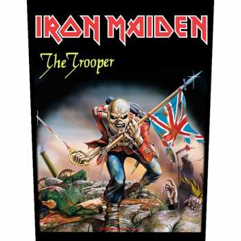 Merch Iron Maiden: Hátfelvarró The Trooper