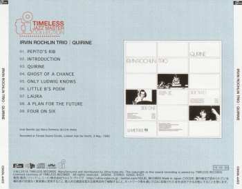 CD Irvin Rochlin Trio: Quirine