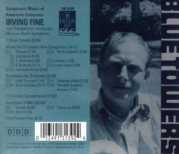 CD Irving Fine: Blue Towers - Symphonic Music Of American Composer Irving Fine