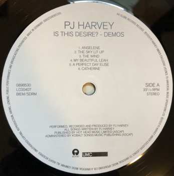 LP PJ Harvey: Is This Desire? - Demos