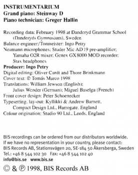 CD Isaac Albéniz: Complete Piano Music – Volume 1