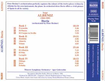 CD Isaac Albéniz: Iberia (Orchestrated by Peter Breiner)
