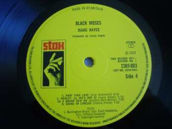 2LP Isaac Hayes: Black Moses