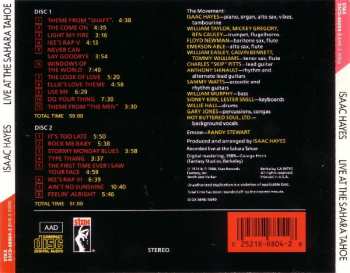 2CD Isaac Hayes: Live At The Sahara Tahoe