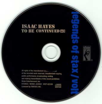 CD Isaac Hayes: ...To Be Continued +3