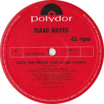 LP Isaac Hayes: Zeke The Freak