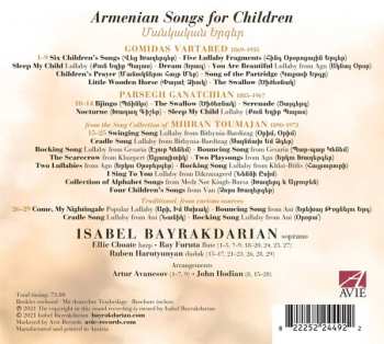 CD Isabel Bayrakdarian:  Armenian Songs For Children
