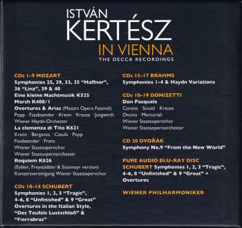20CD/Dobozkészlet/Blu-ray István Kertész: In Vienna / The Decca Recordings LTD