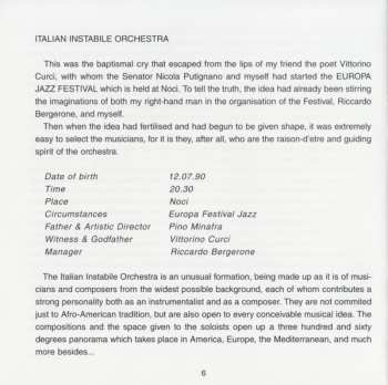 CD Italian Instabile Orchestra: Live In Noci And Rive De Gier