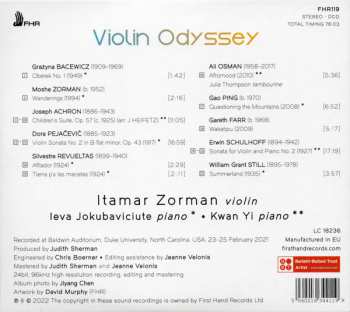 CD Itamar Zorman: Violin Odyssey