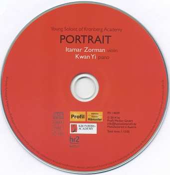 CD Itamar Zorman: Portrait
