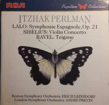 Album Itzhak Perlman: Lalo: Symphonie Espagnole, Op. 21 / Sibelius: Violin Concerto. Ravel: Tzigane.