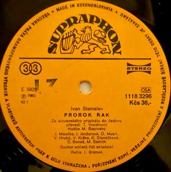 LP Ivan Stanislav: Prorok Rak / Dlouhý Nos