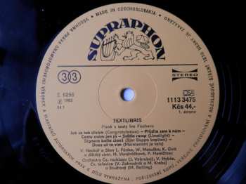 LP Ivo Fischer: Textlibris (Písně S Texty Ivo Fischera)