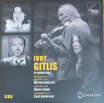 9CD/Dobozkészlet Ivry Gitlis: In Memoriam / Inédits Et Introuvables