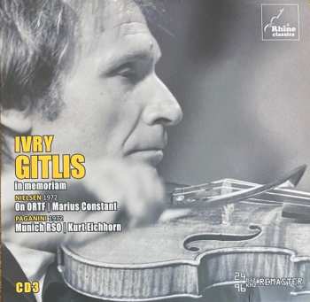 9CD/Dobozkészlet Ivry Gitlis: In Memoriam / Inédits Et Introuvables