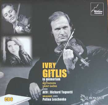 9CD/Dobozkészlet Ivry Gitlis: In Memoriam / Inédits Et Introuvables