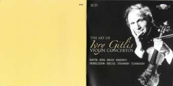 3CD/Dobozkészlet Ivry Gitlis: The Art Of Ivry Gitlis Violin Concertos