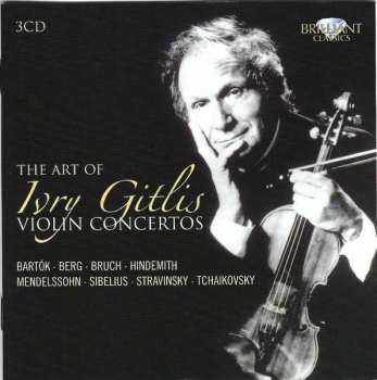 3CD/Dobozkészlet Ivry Gitlis: The Art Of Ivry Gitlis Violin Concertos