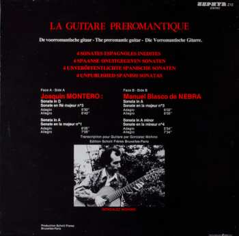LP Manuel Blasco De Nebra: La Guitare Préromantique - 4 Sonates Espagnoles Inédites