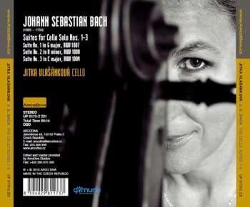 CD Johann Sebastian Bach: The Cello Suites Nos 1 - 3