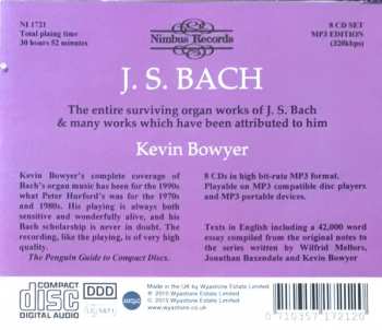 8CD/Dobozkészlet Johann Sebastian Bach: The Works For Organ