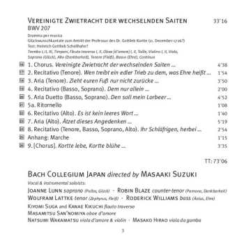 SACD Johann Sebastian Bach: Secular Cantatas, Vol. 4 (Academic Cantatas)