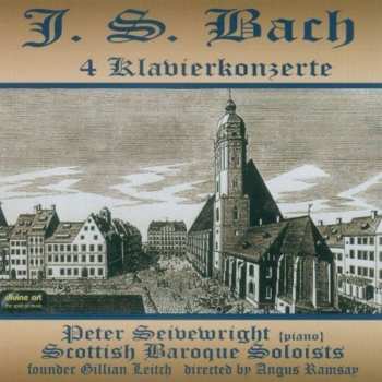 CD Johann Sebastian Bach: 4 Klavierkonzerte