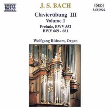 Album Johann Sebastian Bach: Clavierübung III: Volume 1