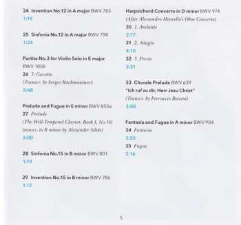 2CD Víkingur Ólafsson: J. S. Bach · Works & Reworks