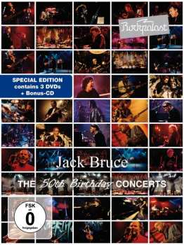 CD/3DVD Jack Bruce: Rockpalast: The 50th Birthday Concerts