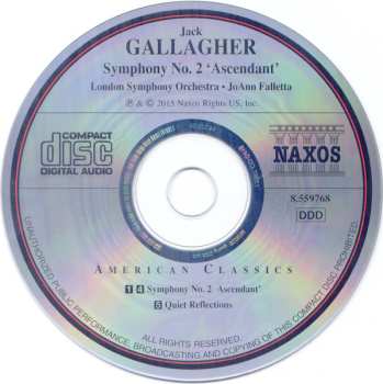 CD The London Symphony Orchestra: Symphony No. 2 'Ascendant' - Quiet Reflections