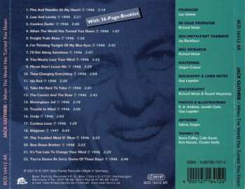 CD Jack Guthrie: When The World Has Turned You Down