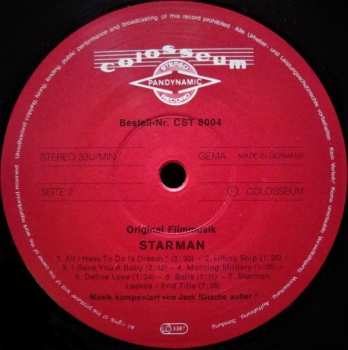 LP Jack Nitzsche: Starman (Original Motion Picture Soundtrack)