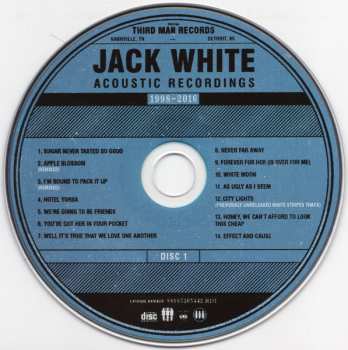2CD Jack White: Acoustic Recordings 1998-2016