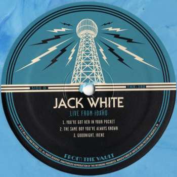 2LP/DVD/Dobozkészlet Jack White: Acoustic Tour 2015 CLR | LTD
