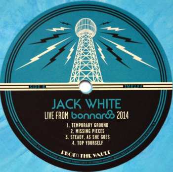 3LP/DVD/Dobozkészlet Jack White: Live From Bonnaroo 2014 CLR | LTD