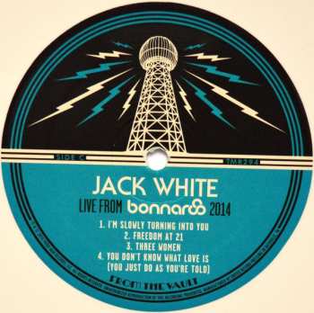 3LP/DVD/Dobozkészlet Jack White: Live From Bonnaroo 2014 CLR | LTD